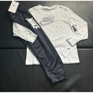 NWT Nike Jogger & Long Sleeve Tee Set Boys Size 7